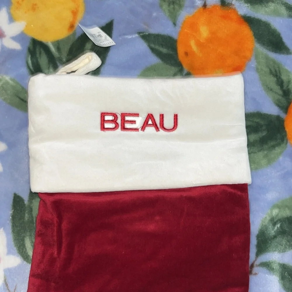 Pottery Barn Beau Stocking